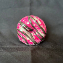 Load image into Gallery viewer, Wick’ety Wack - Neapolitan Donut Bath Bomb - divasdenau