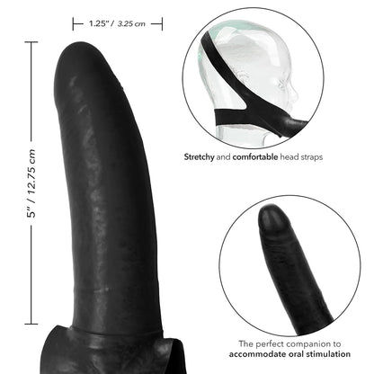 Diva's Den - Lumi Curve - Strap-On Face Dildo