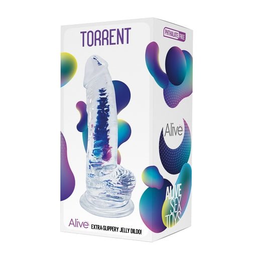 Alive - Torrent - Jelly Dildo 8" - divasdenau