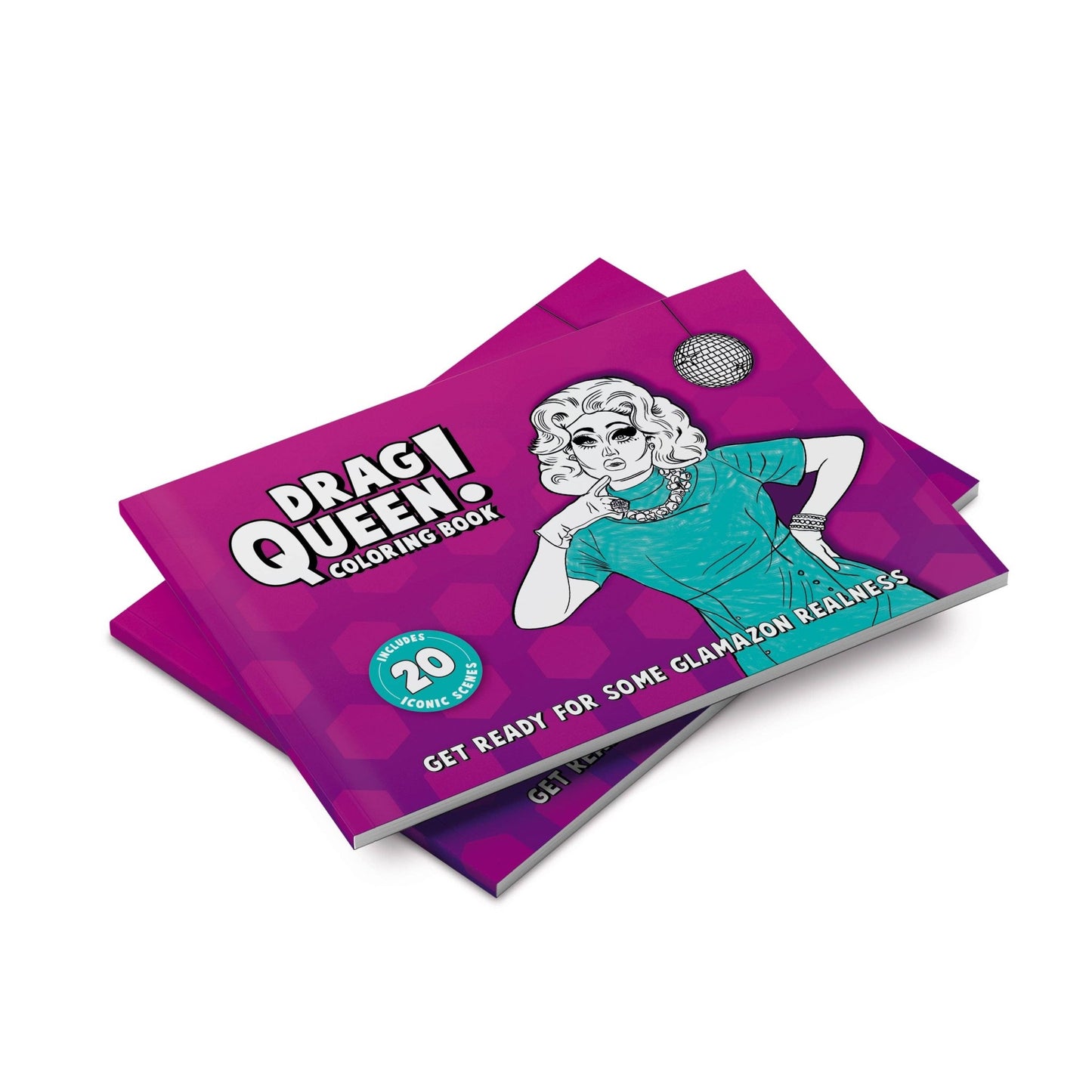 Bubblegum Stuff - Drag Queen Colouring In Book - divasdenau