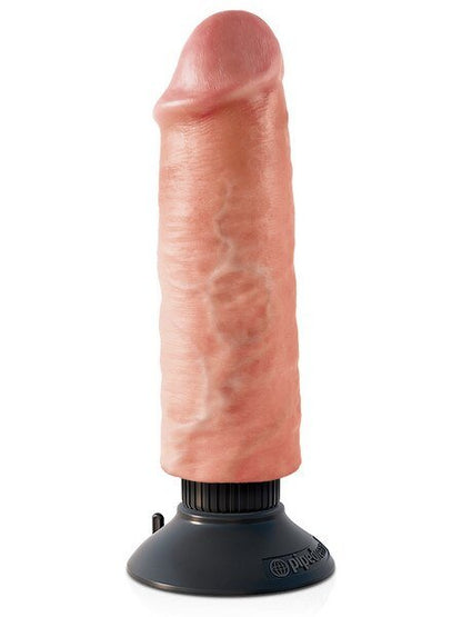 King Cock Elite - Vibrating Cock - 6" - divasdenau