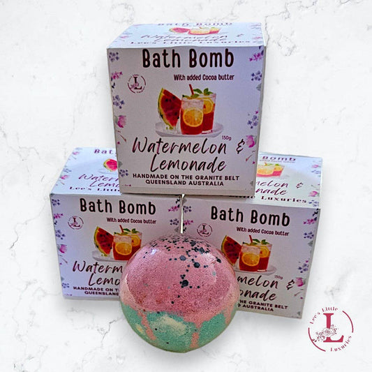 Watermelon & Lemonade Bath Bombs - divasdenau