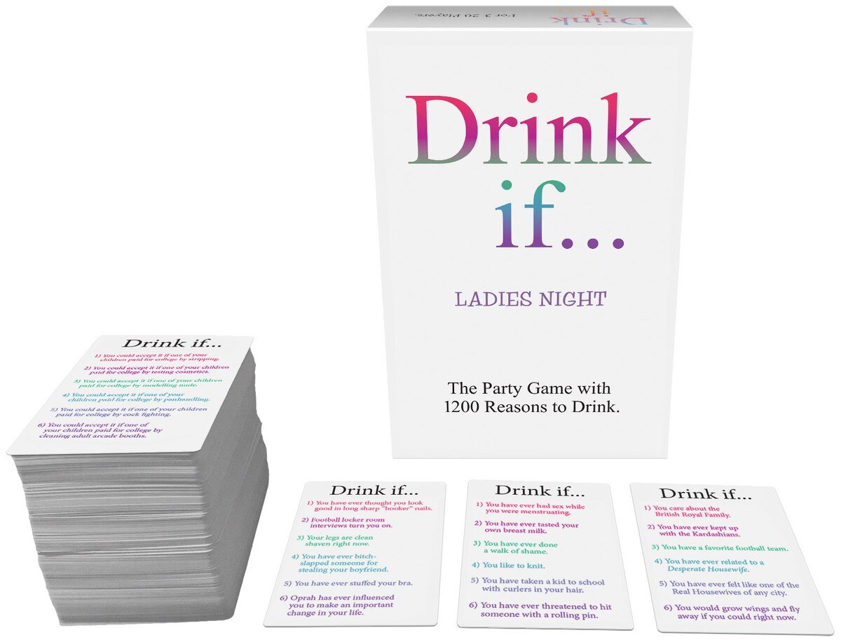 Drink If .... Ladies Night Version - divasdenau