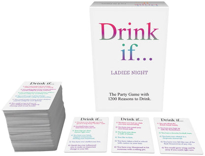 Drink If .... Ladies Night Version - divasdenau