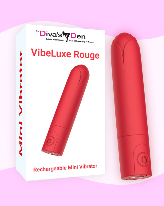 Diva's Den - VibeLuxe Rouge - Mini Vibrator
