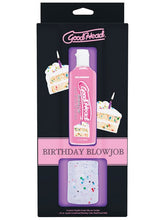Load image into Gallery viewer, GoodHead - Birthday Blowjob Kit - Flavored Lube &amp; Stroker