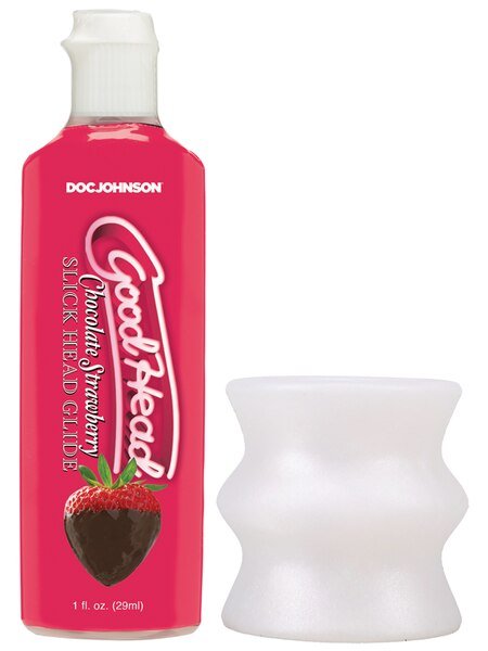 GoodHead - Honeymoon Blowjob Kit - Flavored Lube & Stroker - divasdenau