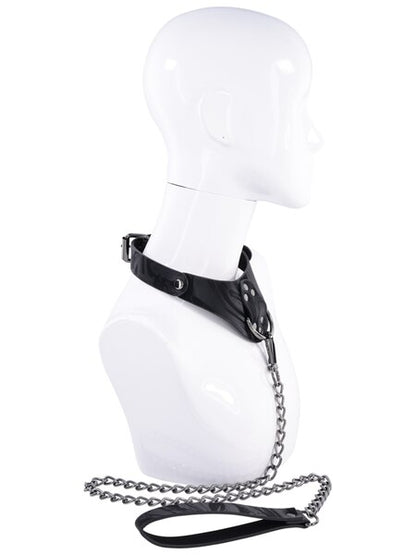 Sportsheets - Velvet Noir Collar & Leash - divasdenau