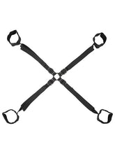 Load image into Gallery viewer, Sportsheets - Velvet Noir Adjustable Hog Tie &amp; Cuff Set