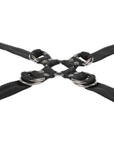 Load image into Gallery viewer, Sportsheets - Velvet Noir Adjustable Hog Tie &amp; Cuff Set