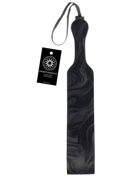 Sportsheets - Velvet Noir Loop Paddle - divasdenau