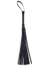Load image into Gallery viewer, Sportsheets - Velvet Noir Chain Flogger