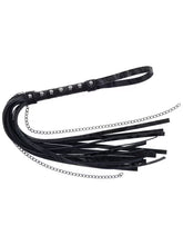 Load image into Gallery viewer, Sportsheets - Velvet Noir Chain Flogger