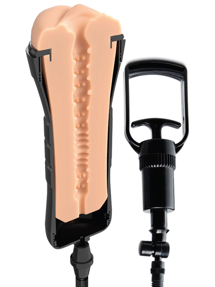 PDX Extreme - Wet Pussies Super Sucker XXL Stroker - Light - divasdenau