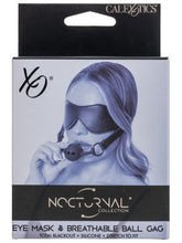 Load image into Gallery viewer, Calexotics - Nocturnal Eye Mask and Breathable Ball Gag