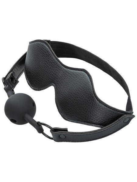 Calexotics - Nocturnal Eye Mask and Breathable Ball Gag - divasdenau