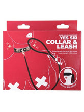 Load image into Gallery viewer, Yes Sir - Collar &amp; Leash Rose Gold - divasdenau