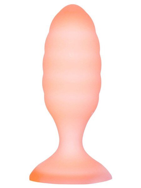 Softies - Dual Layer Anal Plug - Orange - divasdenau