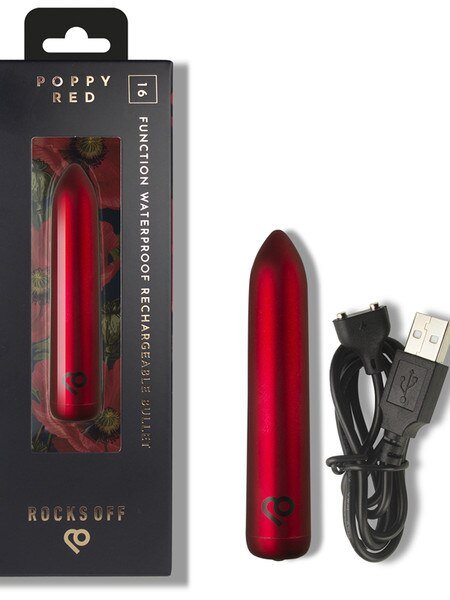 Rocks Off - Bullet Vibe - Poppy Red - divasdenau