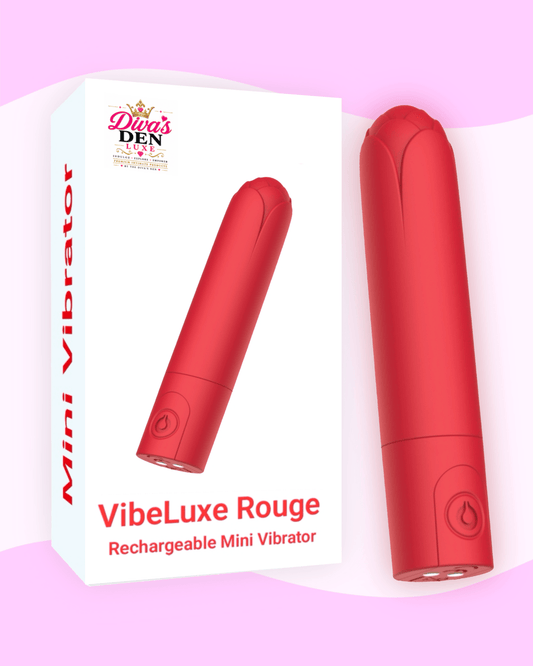 Diva's Den - VibeLuxe Rouge - Mini Vibrator - divasdenau