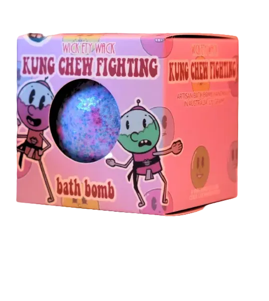 Wick’ety Wack - Kung-Chew Bubblegum Bath Bomb - divasdenau