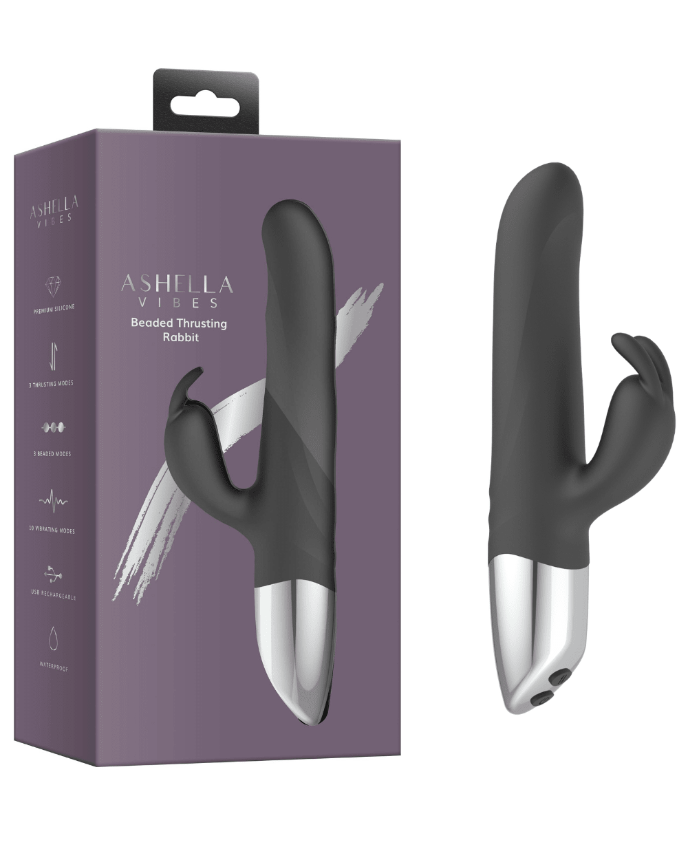 Ashella Vibes - Beaded Thrusting Rabbit - divasdenau