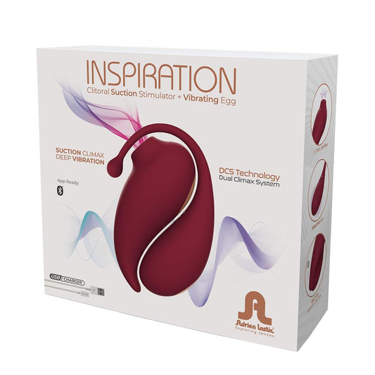 Adrien Lastic - Inspiration - Clit Suction Stimulator + Vibrating Egg - divasdenau