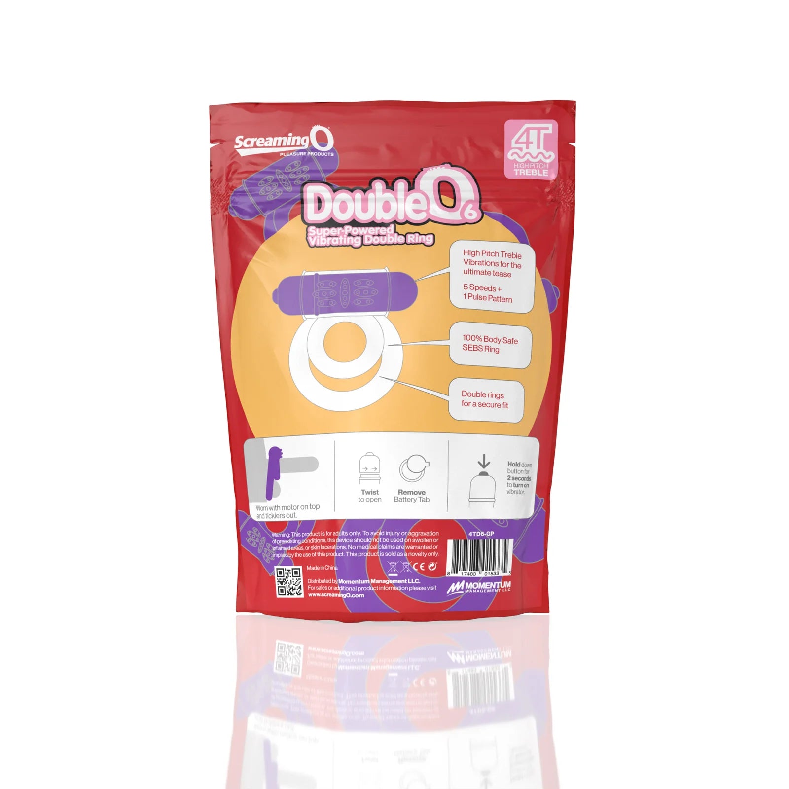 Screaming O - Double O - Grape - 4T - divasdenau