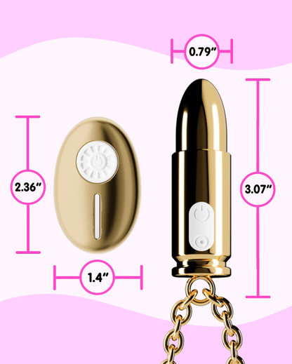 Diva's Den - Aurum Pendant - Necklace Vibrator - divasdenau