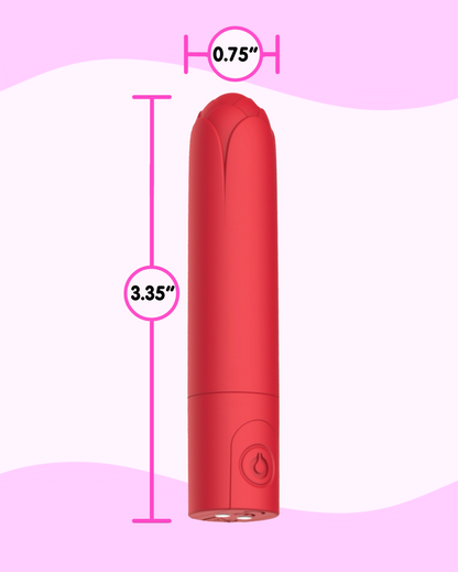 Diva's Den - VibeLuxe Rouge - Mini Vibrator