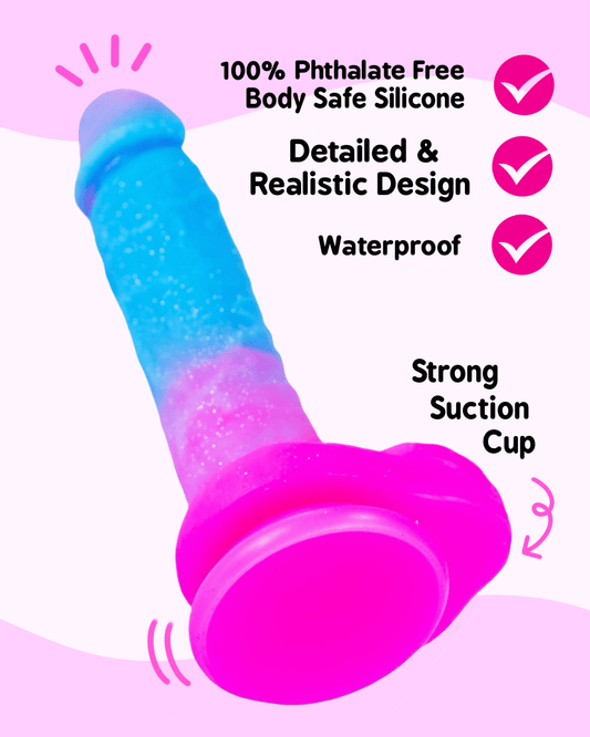 Diva's Den - Magenta Form Silicone Dildo - divasdenau