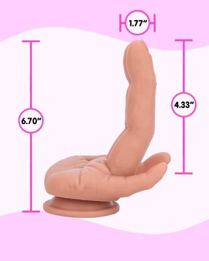 Diva's Den - Natural Core XL Hand Dildo - divasdenau