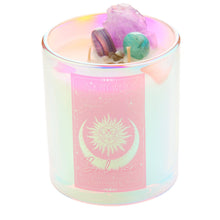 Load image into Gallery viewer, Wick’ety Wack - Manifestation Crystal Candle Collection: Worthy - Pink Sugar