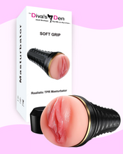 Load image into Gallery viewer, Diva's Den - Soft Grip - Realistic TPR Masturbator