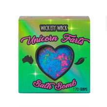 Load image into Gallery viewer, Wick’ety Wack - Unicorn Farts Bath Bomb