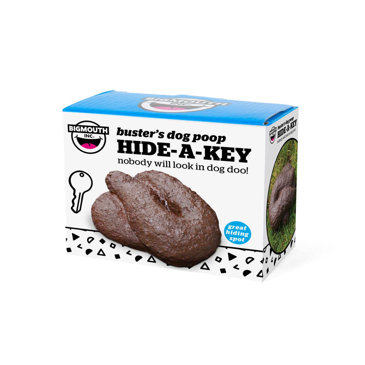 BigMouth - Busters Hide-A-Key Dog Poop - divasdenau