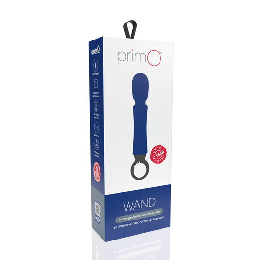 PrimO - Wand Rechargeable Vibe - Blueberry - divasdenau