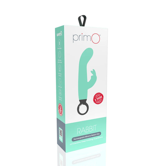 PrimO - Rabbit Rechargeable Vibe - Kiwi - divasdenau