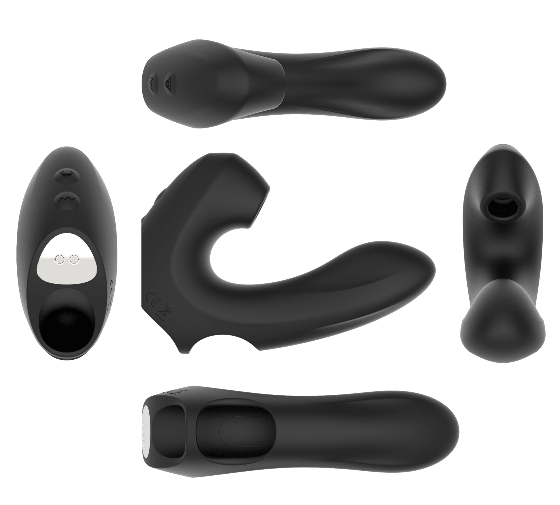 Ashella Vibes - G-Spot Clitoral Suction Finger Vibe - divasdenau