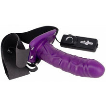 Load image into Gallery viewer, Seven Creations - Alias - Vibrating Strap On - Purple - 6&quot;