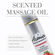 Load image into Gallery viewer, JO - Aromatix Scented Massage Oil Strawberry - 120mL