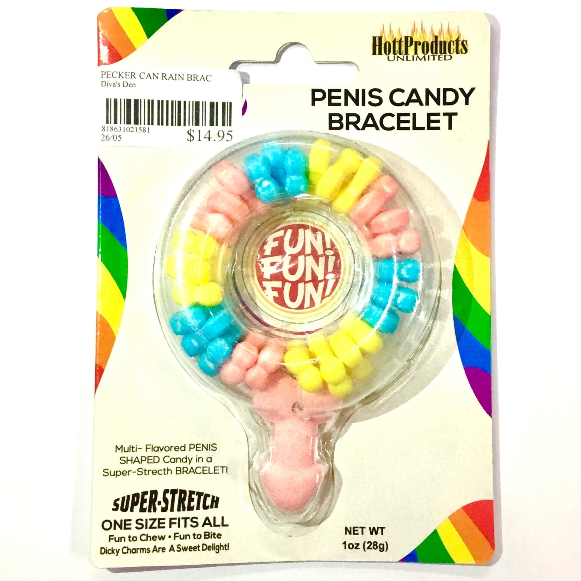 Penis Candy Necklace/Bracelet - divasdenau