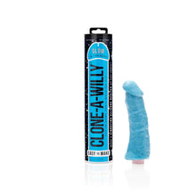 Load image into Gallery viewer, Clone - A - Willy - Glowing Vibrating Penis Cloning Kit - Blue - divasdenau