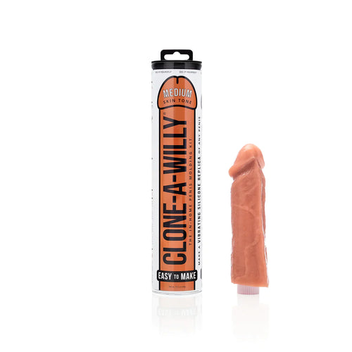 Clone-A-Willy - Vibrating Penis Cloning Kit - Tan