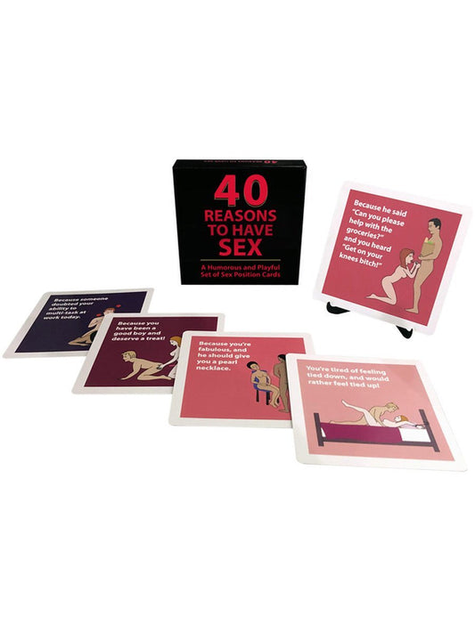40 Reasons To Have Sex - Card Game - divasdenau