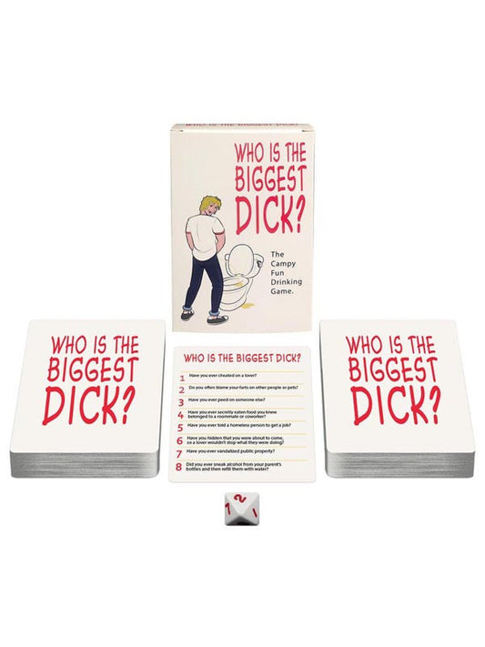 Whos The Biggest Dick - Card Game - divasdenau