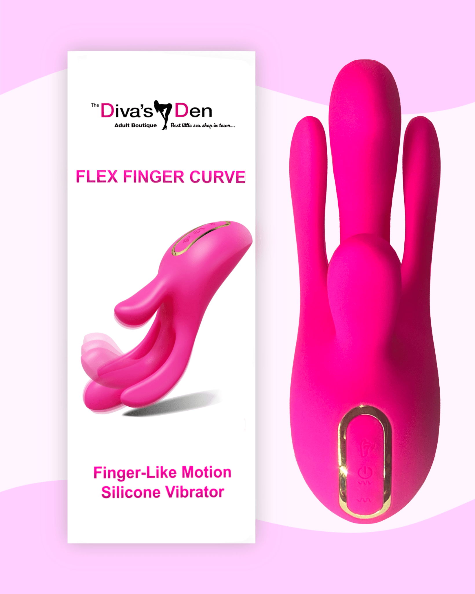 Diva's Den - Flex Finger Curve - divasdenau