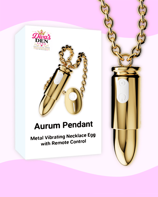 Diva's Den - Aurum Pendant - Necklace Vibrator - divasdenau