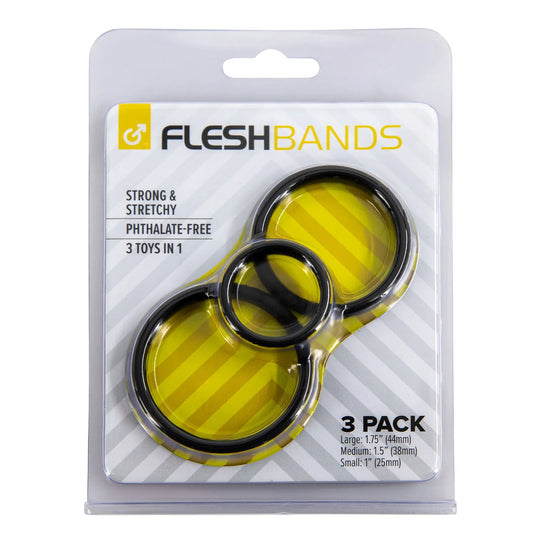 Fleshbands - Black 3pk - divasdenau