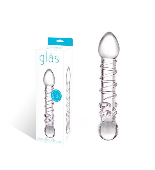 Glas - Staircase Dildo with Full Tip - 7.25" - divasdenau